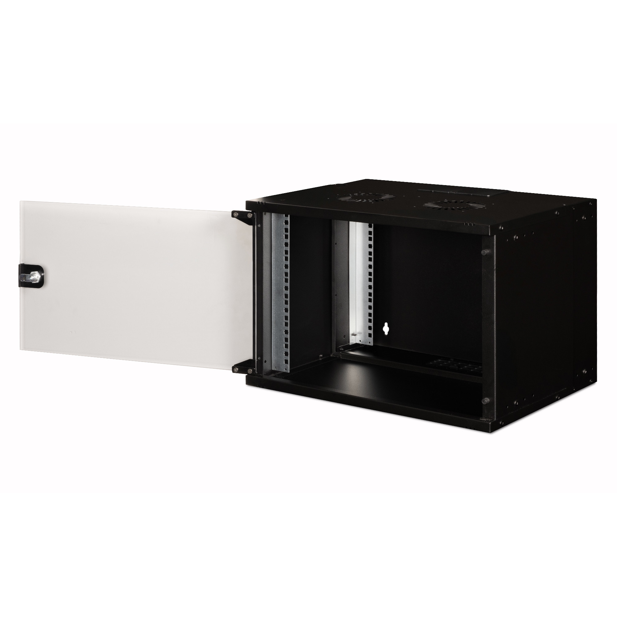 Rack DIGITUS SOHO PRO Series - 7U (zaključavanje staklenih vrata, montaža na zid, ventilacijski sustav, nosivost do 60 kg)-10