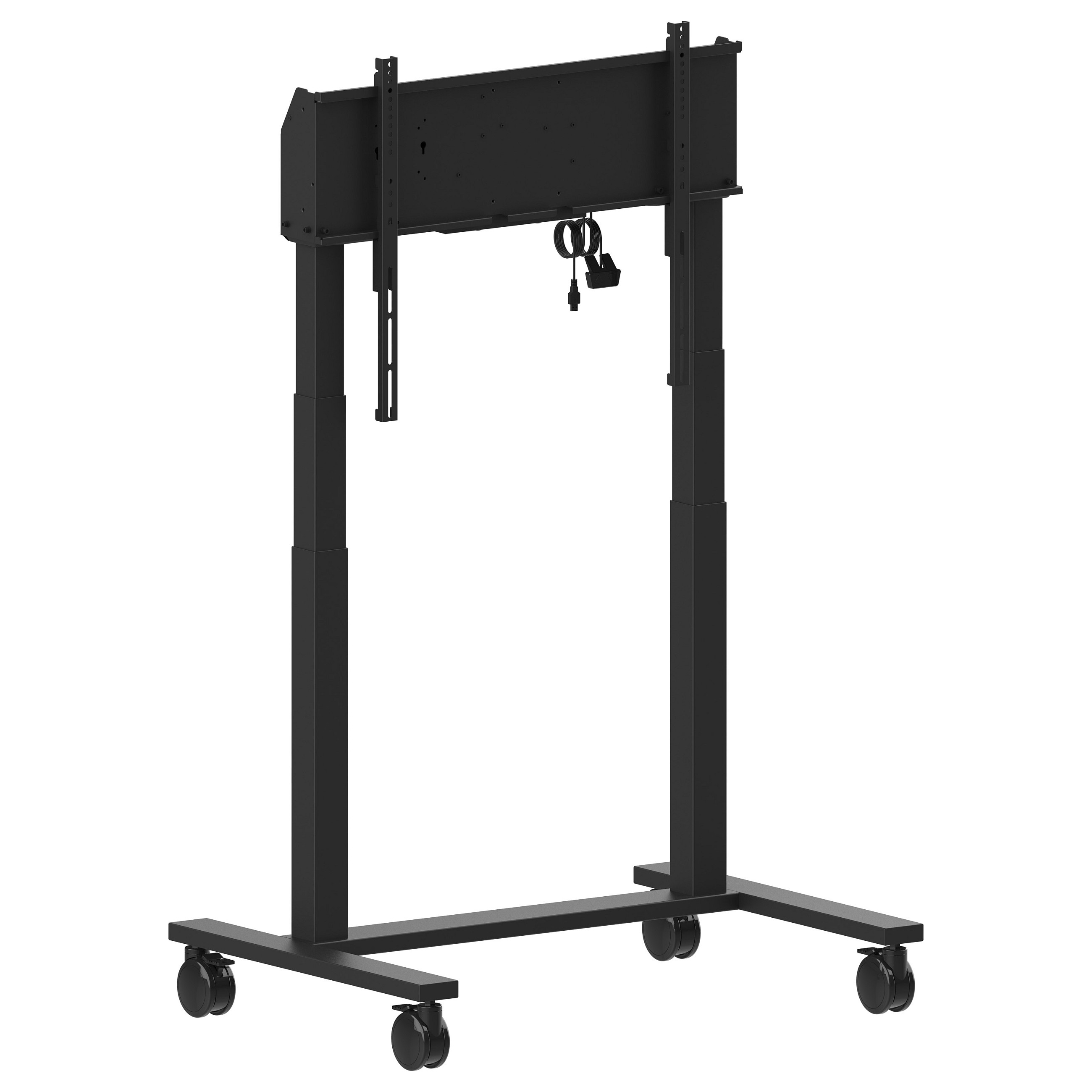 Iiyama MD-CAR2031-B1 cart - double column motorized - for flat panel - with anti-collision - black-4