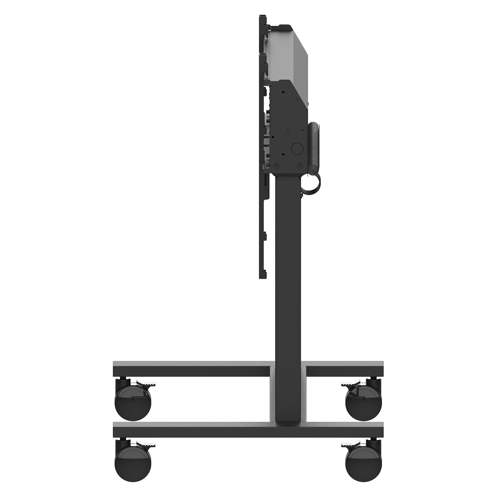 Iiyama MD-CAR2031-B1 cart - double column motorized - for flat panel - with anti-collision - black-8