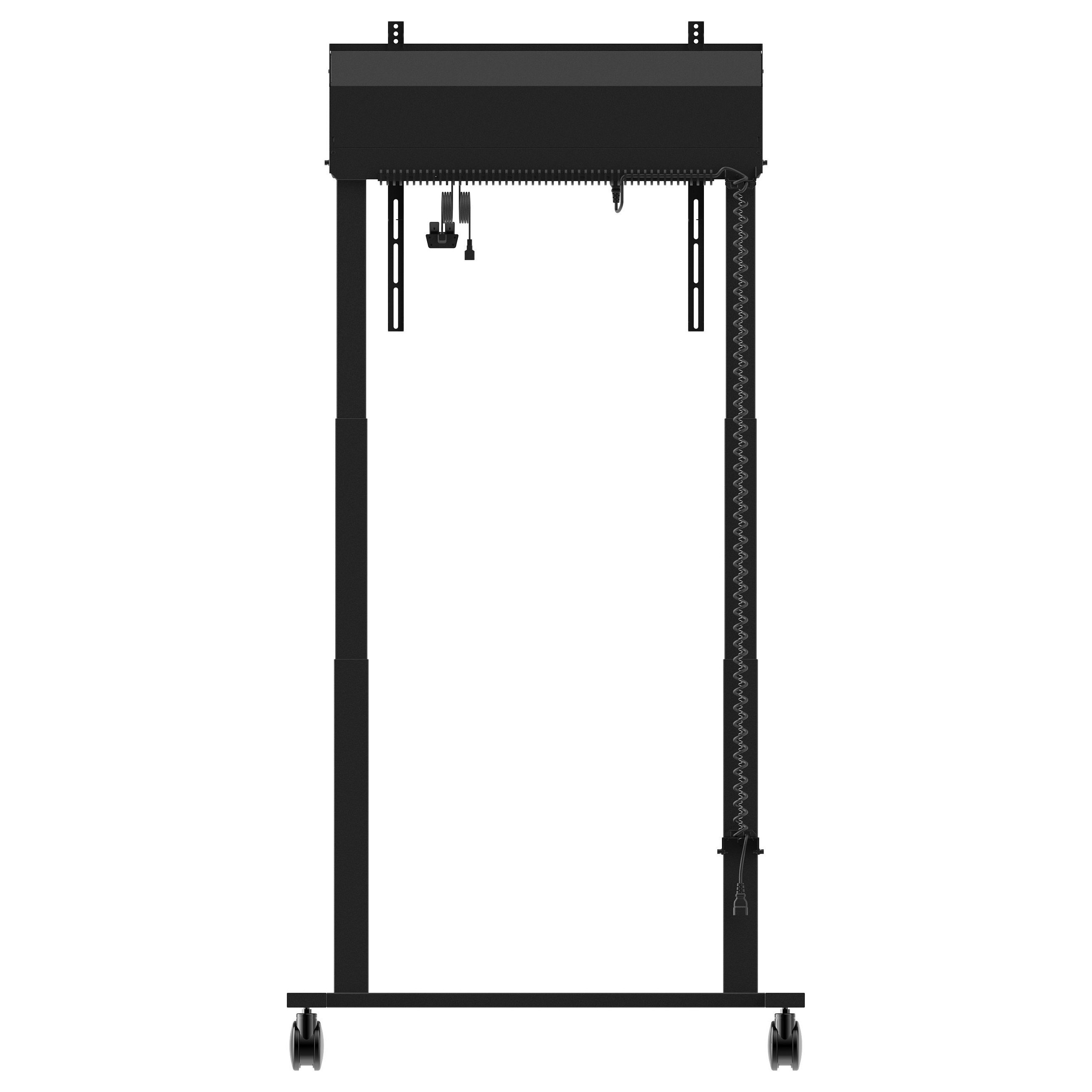 Iiyama MD-CAR2031-B1 cart - double column motorized - for flat panel - with anti-collision - black-9