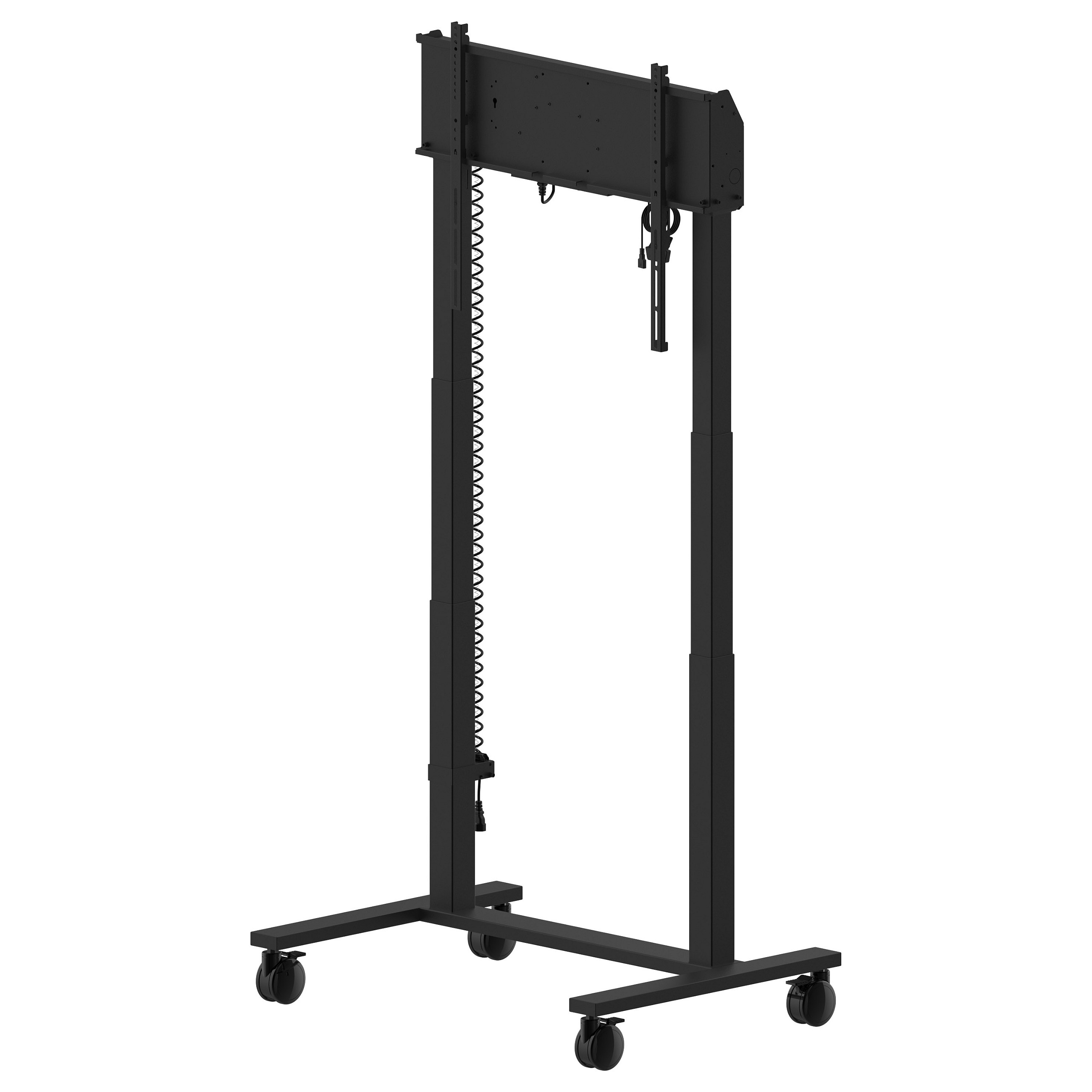 Iiyama MD-CAR2031-B1 cart - double column motorized - for flat panel - with anti-collision - black-15