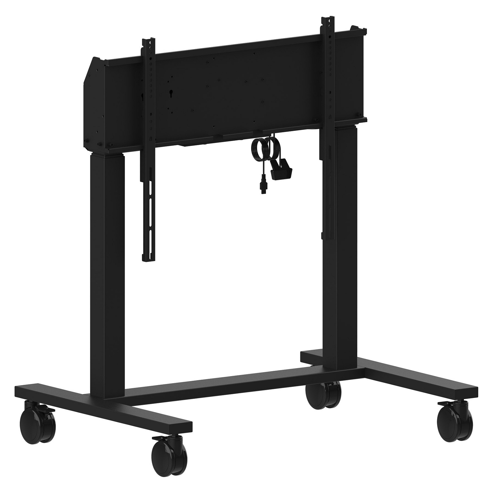 Iiyama MD-CAR2031-B1 cart - double column motorized - for flat panel - with anti-collision - black-19