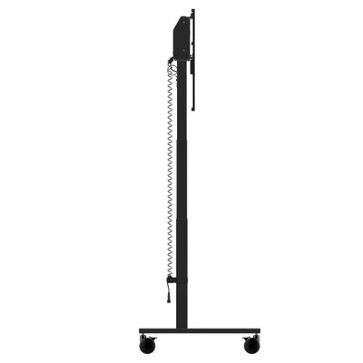 Iiyama MD-CAR2031-B1 cart - double column motorized - for flat panel - with anti-collision - black-1