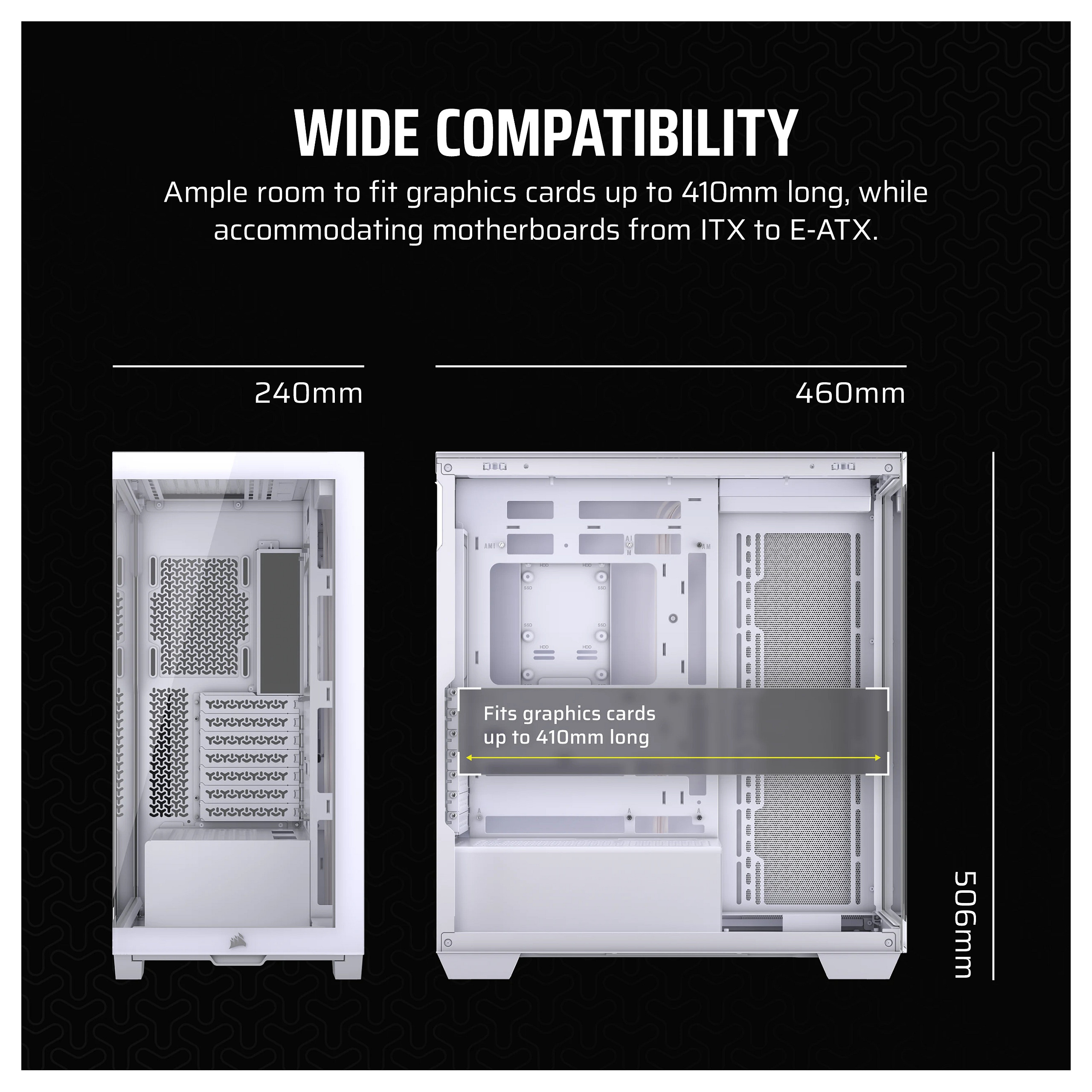 Kućište CORSAIR 3500X (Tempered Glass, Bijelo)-13