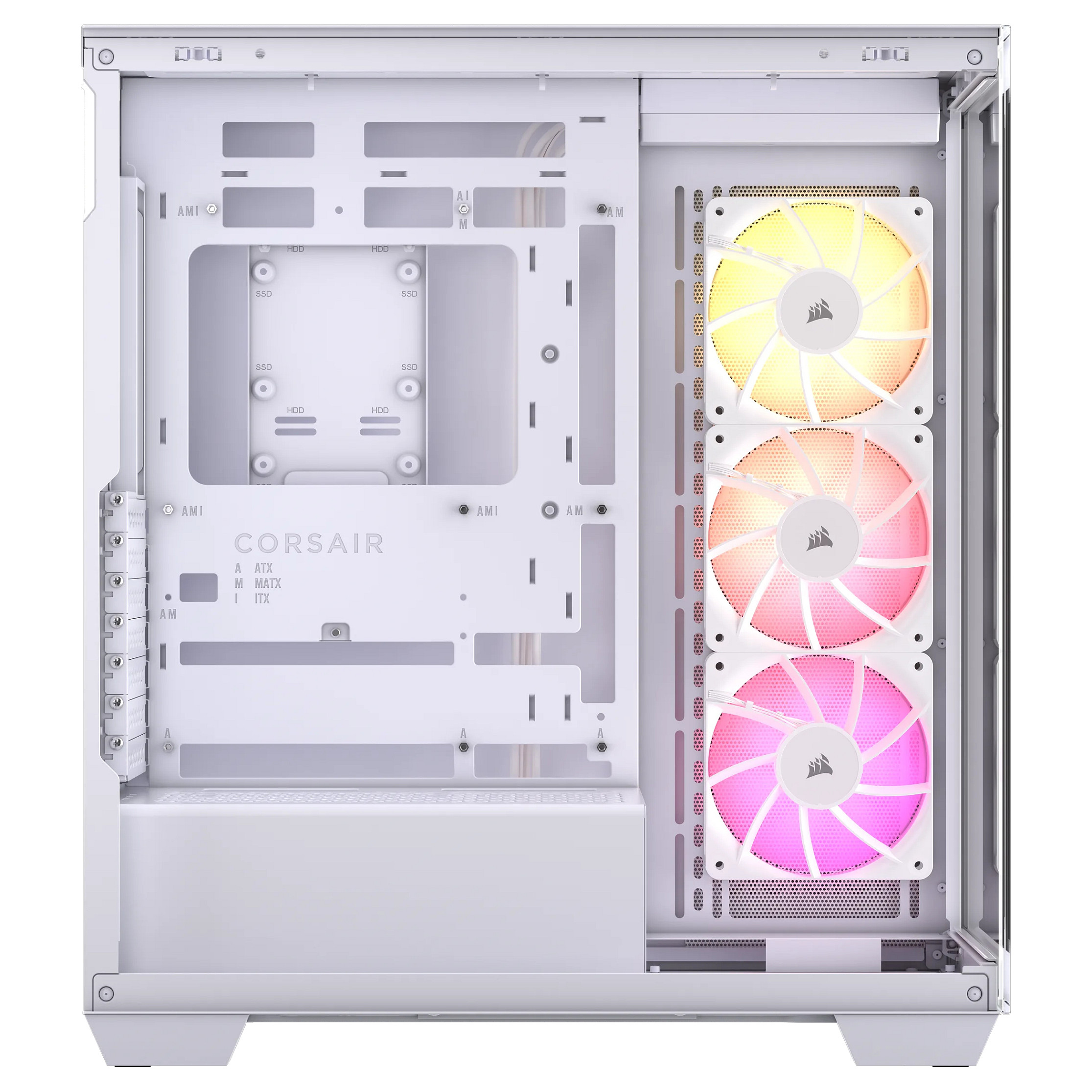 Kućište za računalo CORSAIR 3500X ARGB Mid Tower crna boja-10