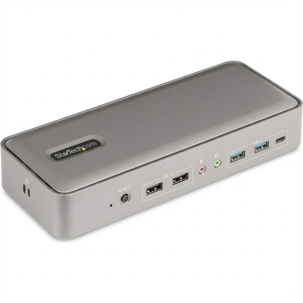KVM DOCKING STATION STARTECH.COM Dual-Laptop USB-C-6
