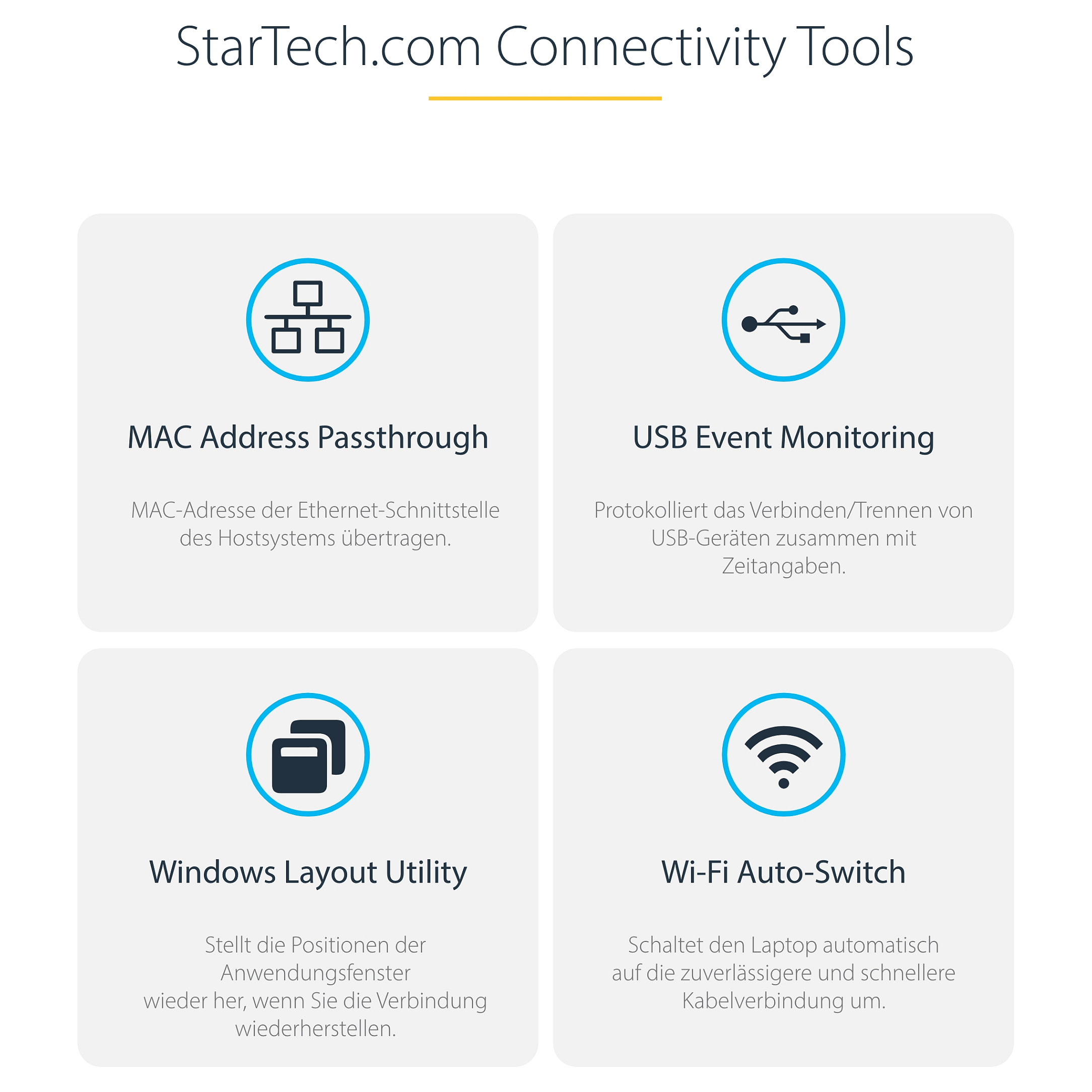 KVM DOCKING STATION STARTECH.COM Dual-Laptop USB-C-11