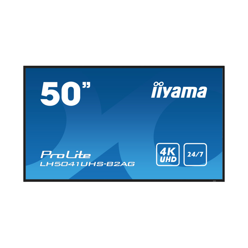 Display IIYAMA ProLite LH5041UHS-B2AG (50-inch, 4K UHD, 500 cd/m2, 20 watts)-1