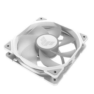 Računalni hladnjak ASUS TUF GAMING TR120 ARGB REVERSE 1-pack White (12 cm, ARGB LED, ASUS Aura Sync, Double Layer Fan Blade Design, PWM kontrola)-1
