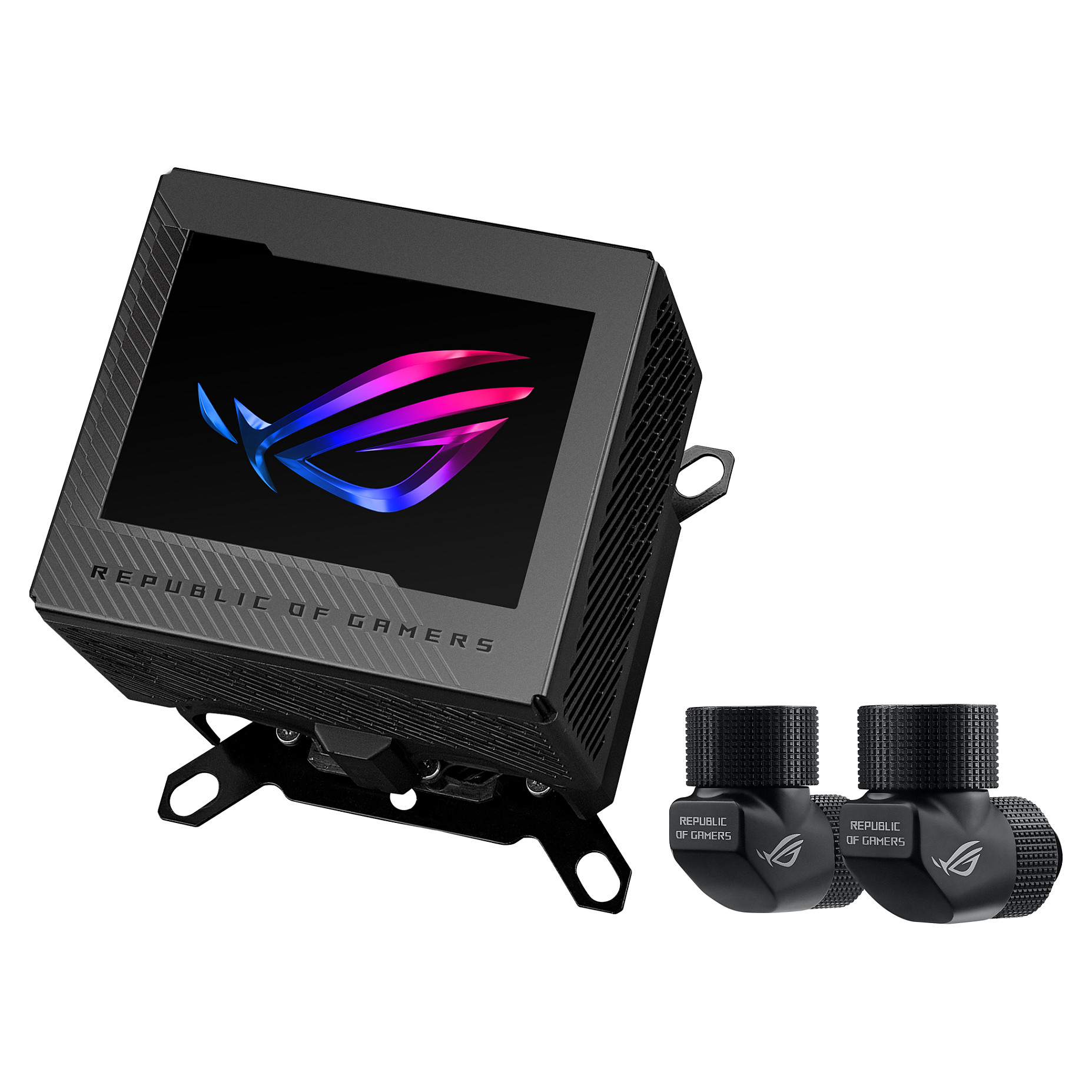 Vodeno hlađenje ASUS ROG RYUJIN III WB (3.5" LCD, Black)-6