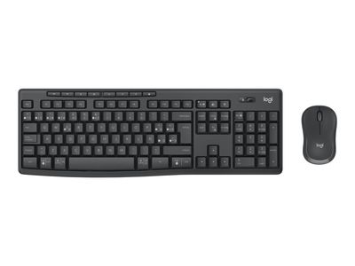 Set tipkovnice i miša LOGITECH MK370 Combo for Business crna boja-2