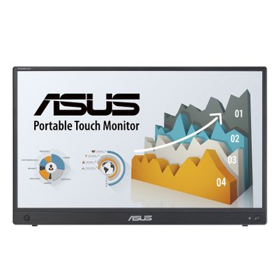 Monitor ASUS MB16AMTR 15,6" (Full HD, IPS, 10-točkovni multi-touch, Mini HDMI, USB-C)-6