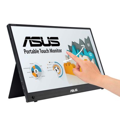 Monitor ASUS MB16AMTR 15,6" (Full HD, IPS, 10-točkovni multi-touch, Mini HDMI, USB-C)-1