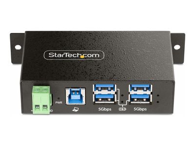 USB Hub STARTECH 4-Port Industrial (upravljiv, usb 3.2 gen 1, 5gbps, esd zaštita)-1