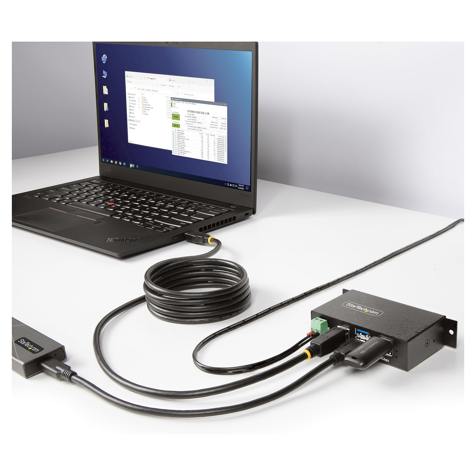 USB Hub STARTECH 4-Port Industrial (upravljiv, usb 3.2 gen 1, 5gbps, esd zaštita)-10