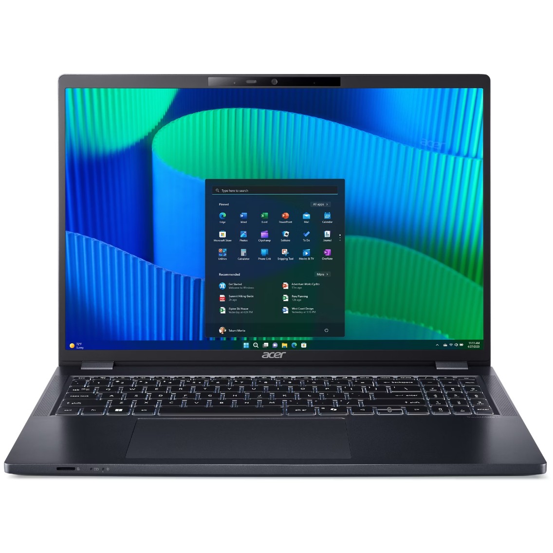Laptop ACER TravelMate P4 TMP416-53-TCO-75UQ (16” IPS WUXGA, Intel Core Ultra 7 155U, 16GB RAM, 512GB SSD, Intel Graphics, Win11 Pro) – internacionalna non HR tipkovnica-5