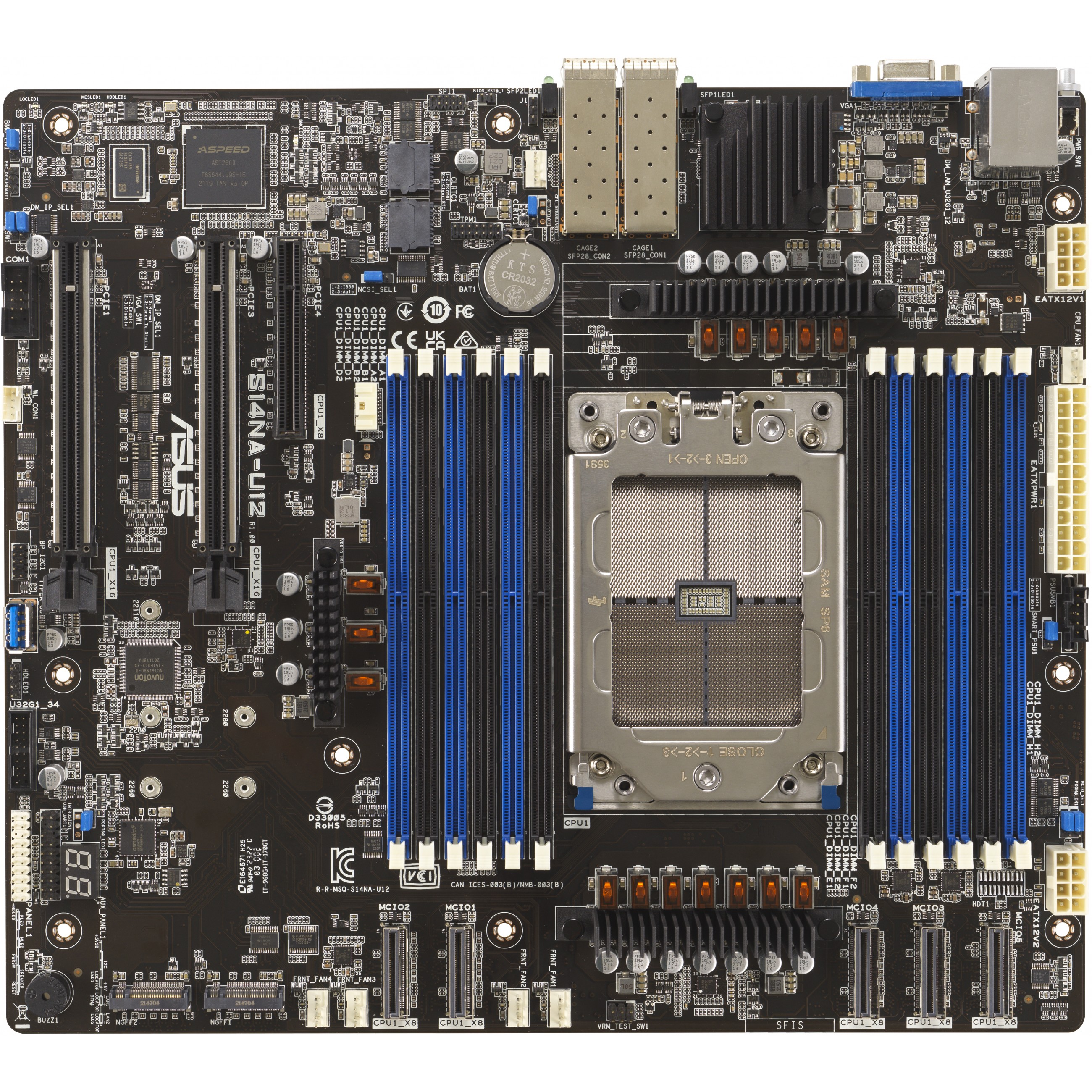 Matična ploča ASUS S14NA-U12 AMD Socket LGA 4844-3