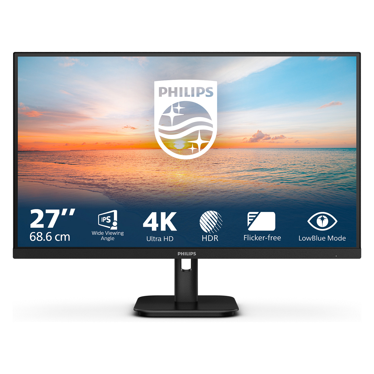 Monitor PHILIPS E-Line 27E1N1800A (27" IPS, 4K UHD, 60Hz)-9