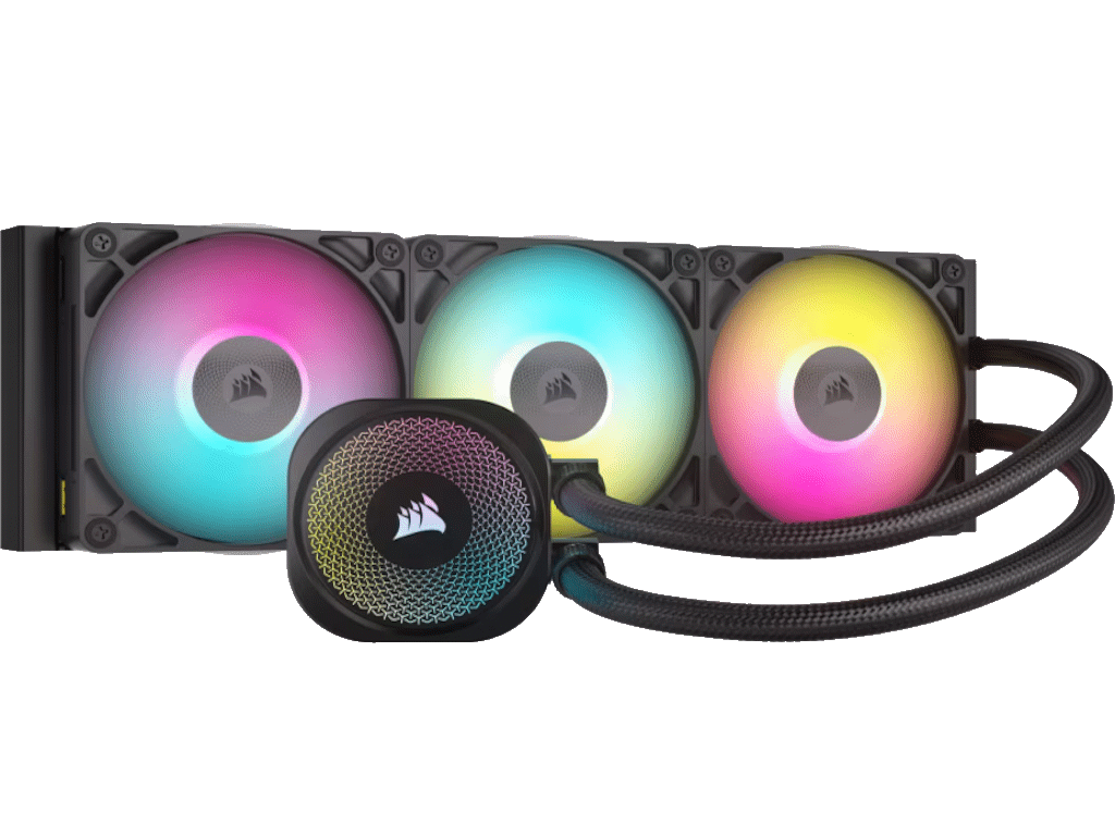 Tekući hladnjak za procesor CORSAIR iCUE LINK TITAN RX RGB 360 (360 mm, RGB, Intel/AMD, crni)-3