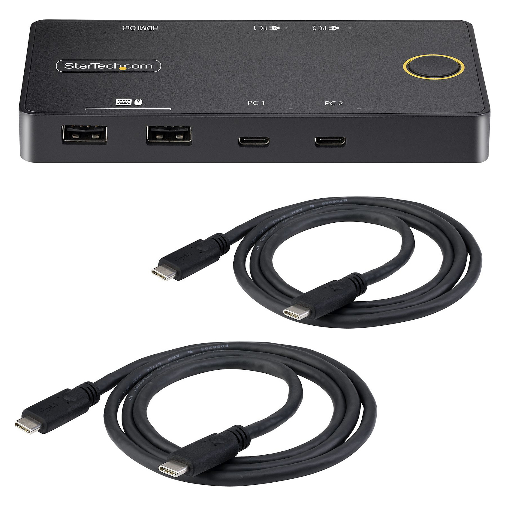 KVM Switch STARTECH SV221USBC (2-portni, USB-C, 4K 60Hz HDMI)-15