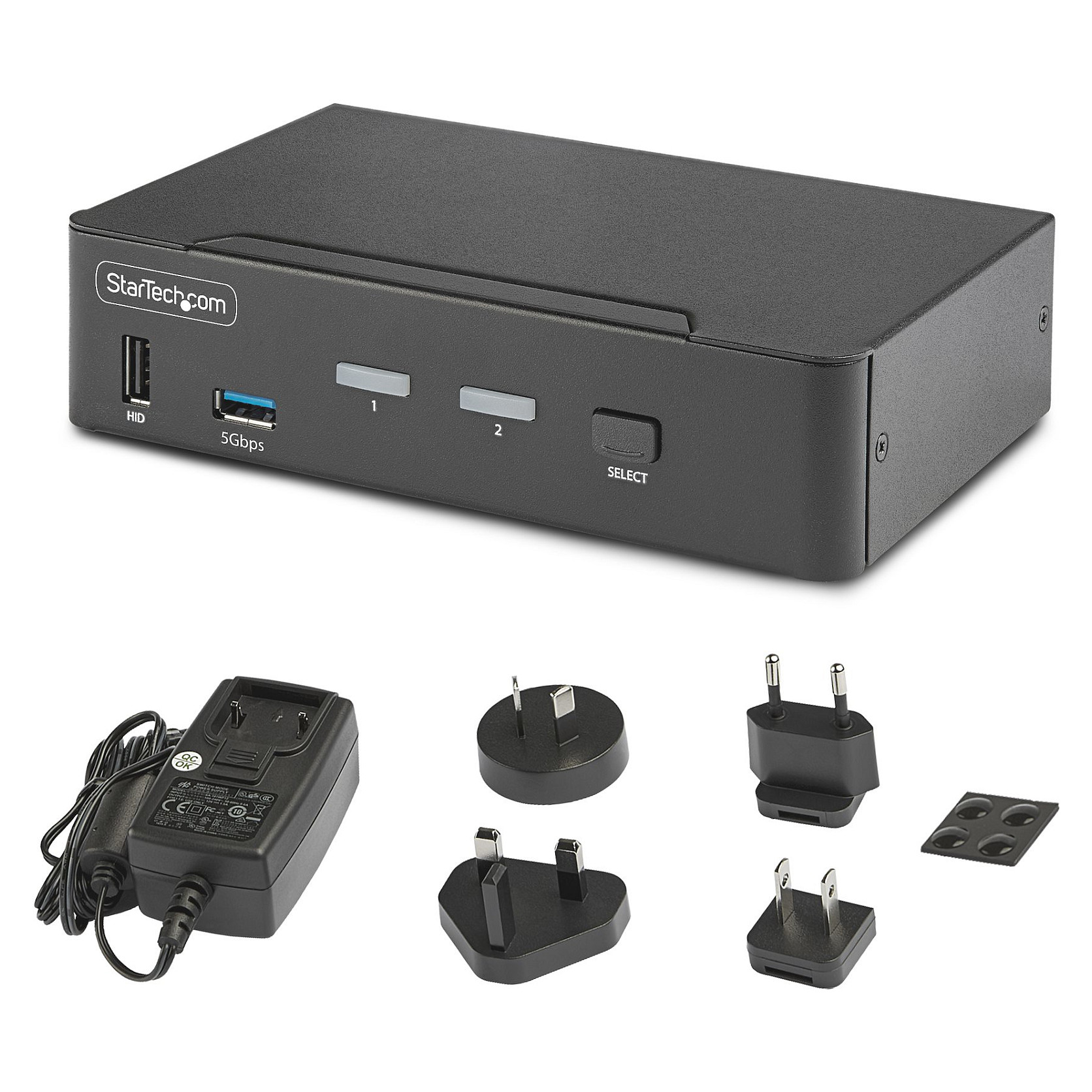 Adap Startech 2-Port KVM-Switch DP 1.4-8