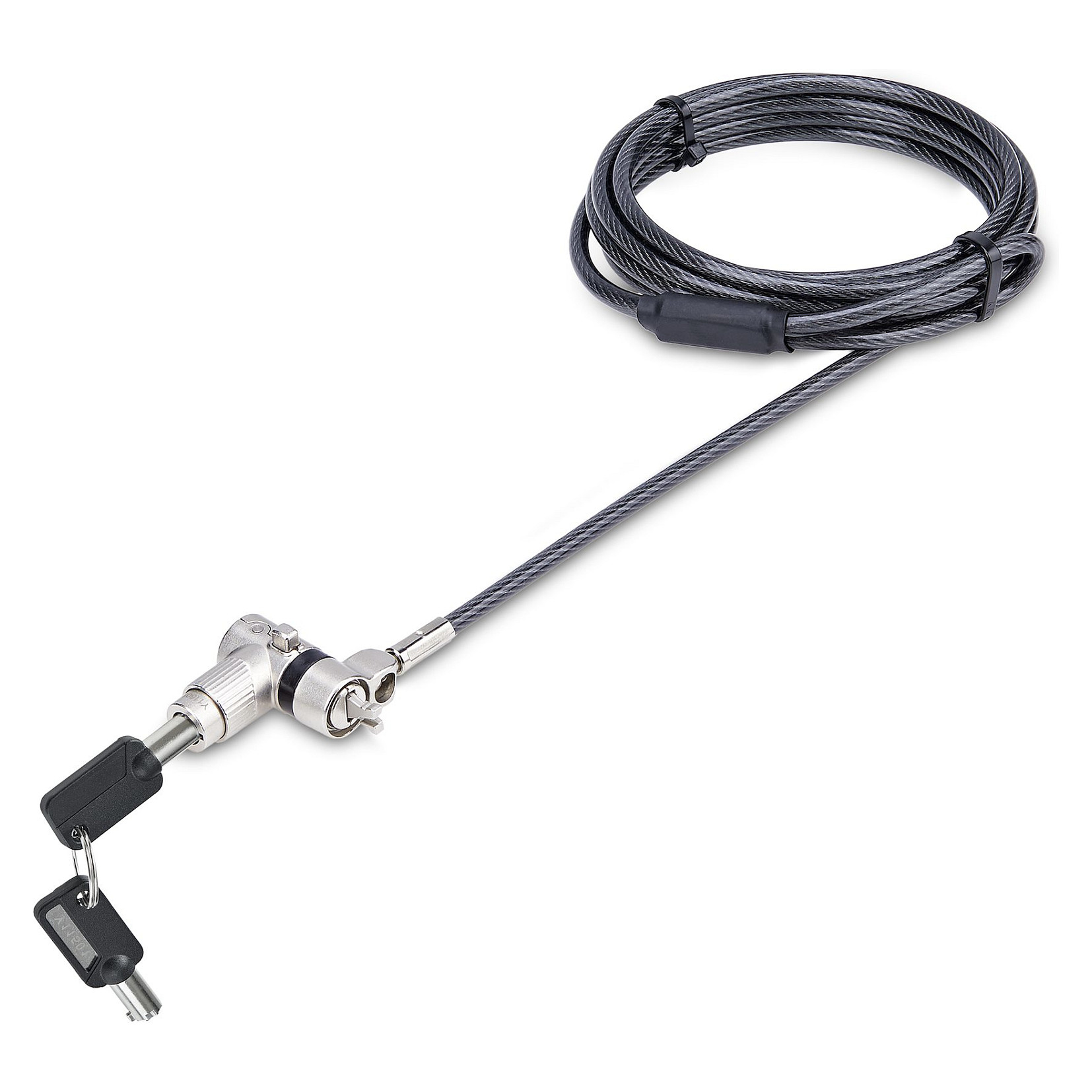 Sigurnosna brava za laptop STARTECH Universal 3-u-1 (K-Slot/Noble Wedge/Nano, 2m kabel)-6