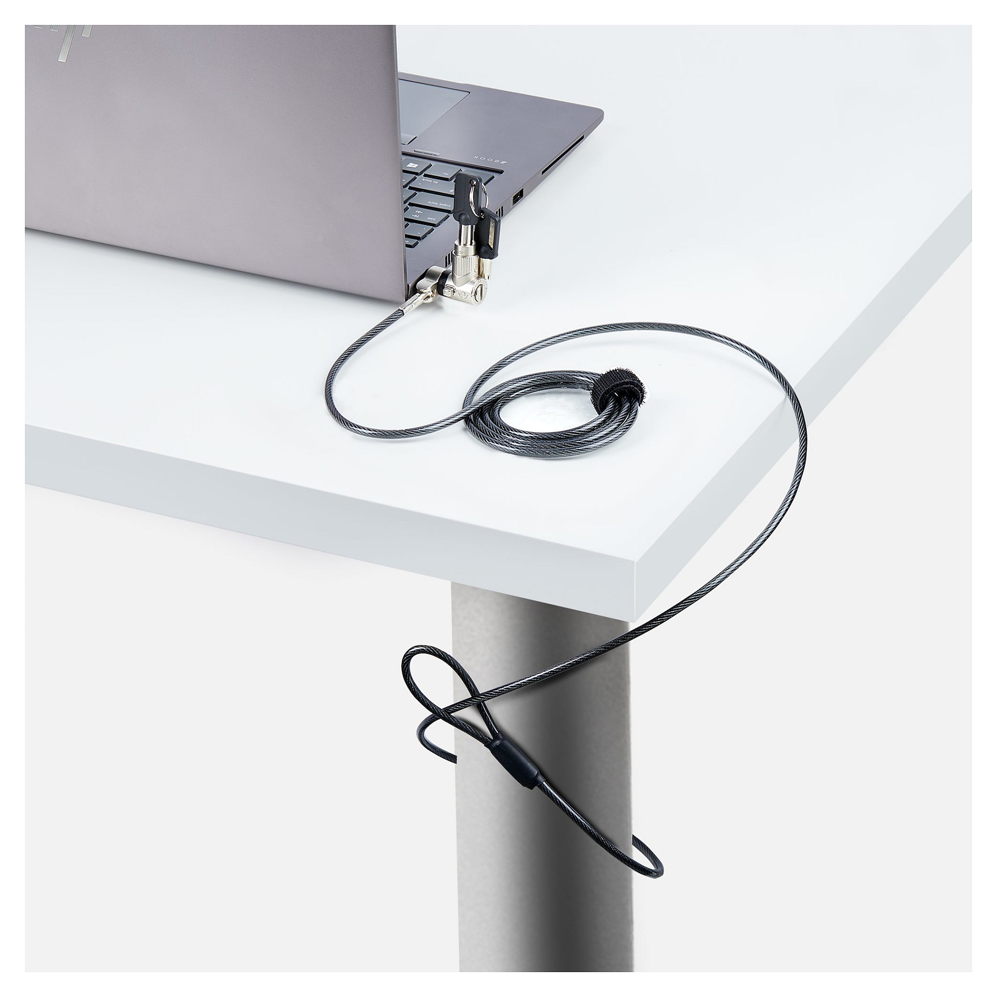 Sigurnosna brava za laptop STARTECH Universal 3-u-1 (K-Slot/Noble Wedge/Nano, 2m kabel)-9