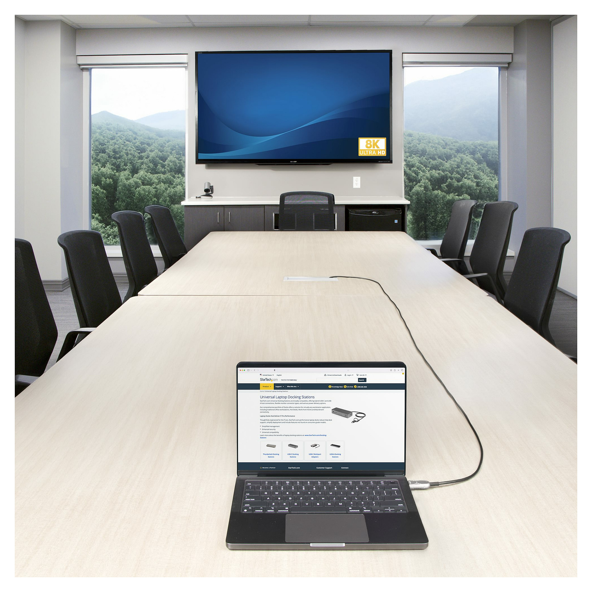 Aktivni optički HDMI kabel STARTECH HD21AOC50PL (15.2m, 8K 60Hz, HDMI 2.1, Plenum)-13