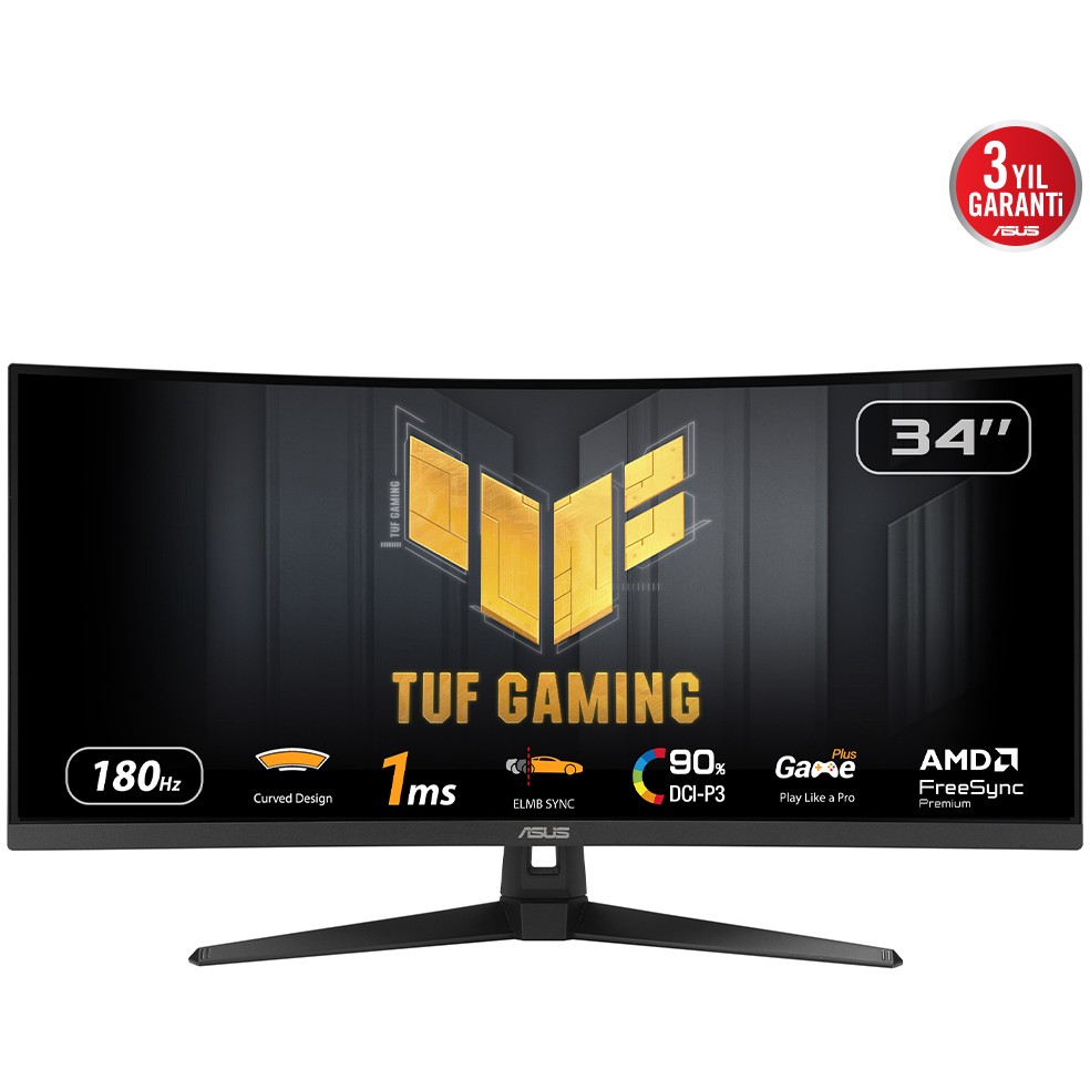 Monitor ASUS TUF Gaming VG34VQ3B 34 inča WQHD 180 Hz 1 ms-4