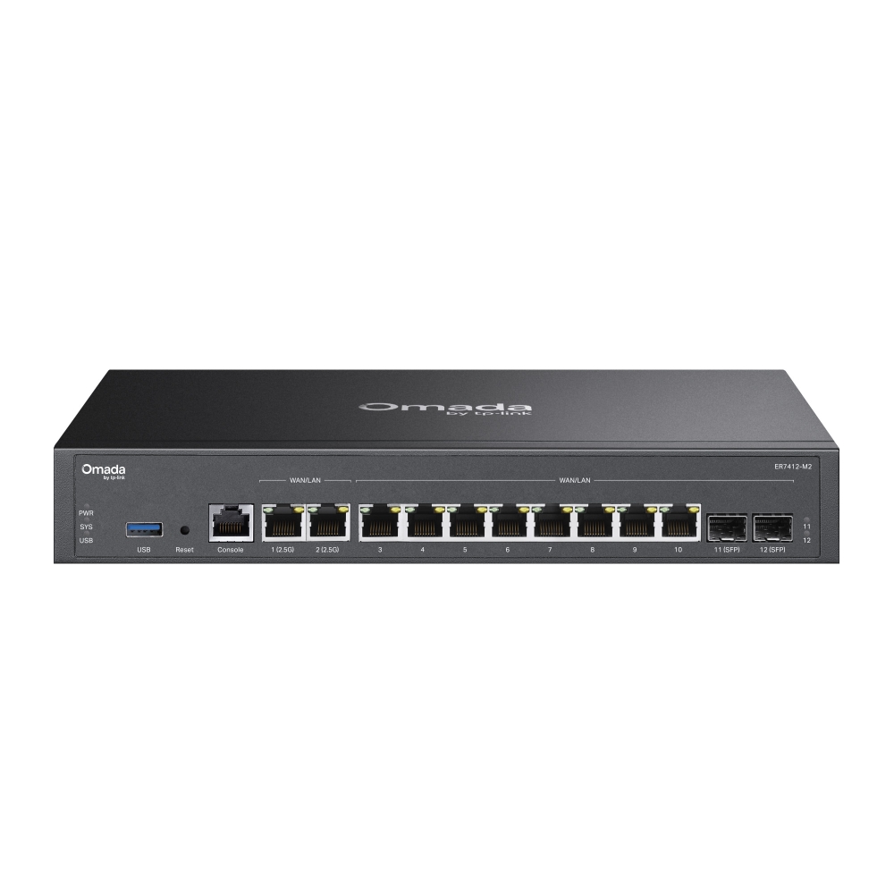 Router TP-LINK Omada ER7412-M2 V1 - desktop, rack-mountable-5