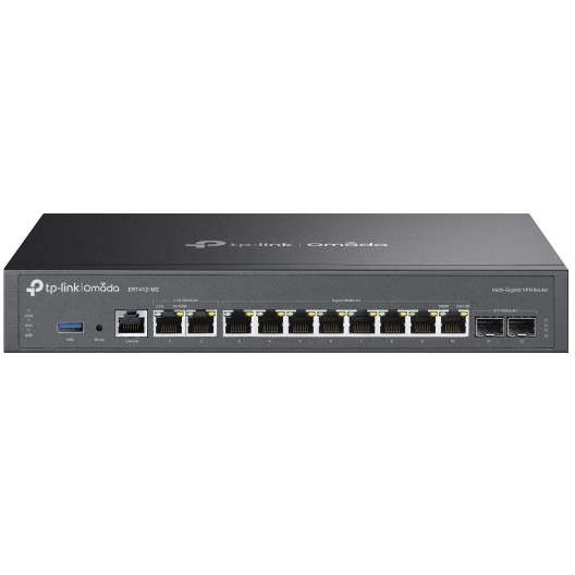 Router TP-LINK Omada ER7412-M2 V1 - desktop, rack-mountable-1
