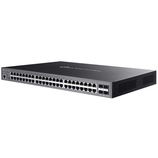 Switch TP-LINK Omada 48x GE SG3452XMPP (1U, 48x Gigabit Ethernet, 4x SFP+, PoE, crna boja)-3