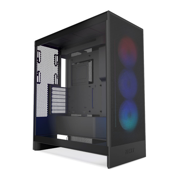 Case NZXT H7 Flow RGB Black Midi ATX (2024)-1