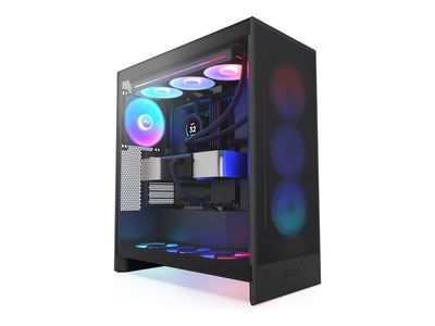 Case NZXT H7 Flow RGB Black Midi ATX (2024)-0
