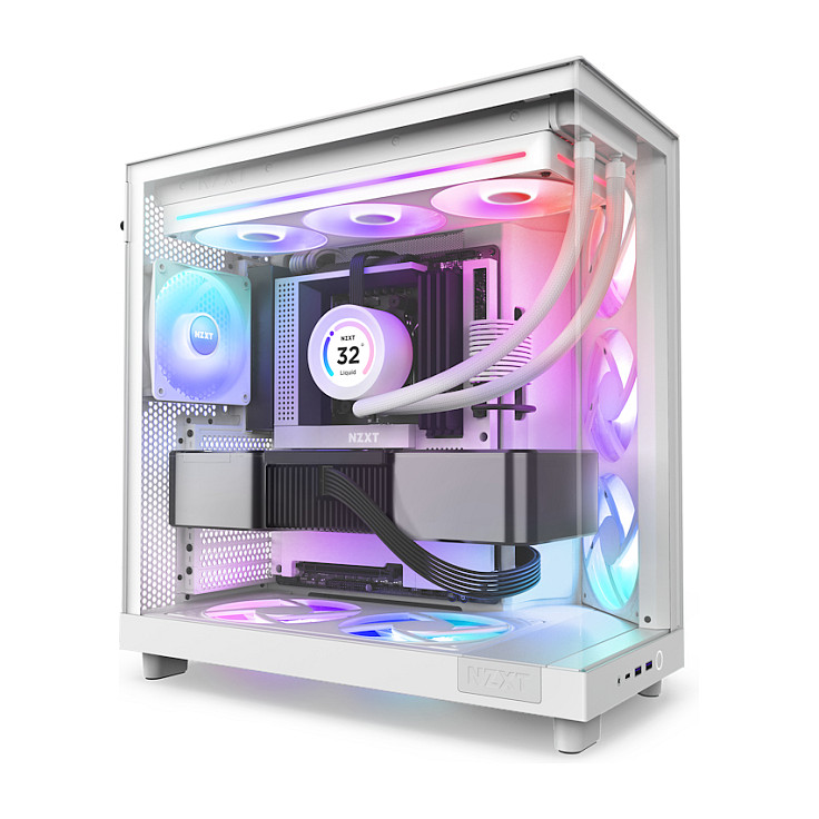 Case Acc NZXT F360 RGB Core Series Fan White-5