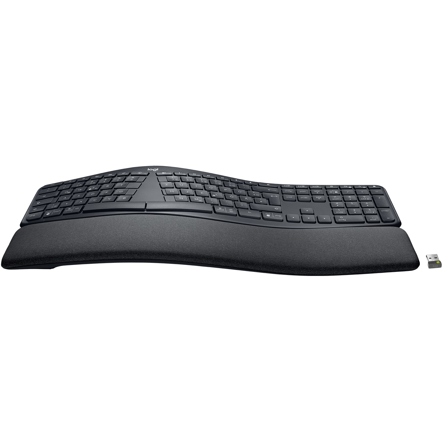 Logitech ERGO K860 Split Keyboard for Business - keyboard - German - graphite Input Device – internacionalna non HR tipkovnica-6