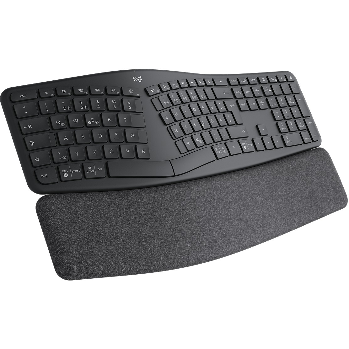Logitech ERGO K860 Split Keyboard for Business - keyboard - German - graphite Input Device – internacionalna non HR tipkovnica-10