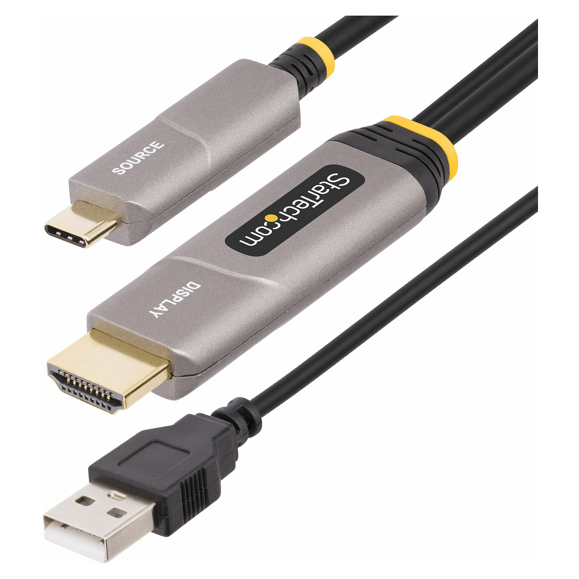Aktivni optički kabel STARTECH USB-C na HDMI 2.0 (9.1m, 4K 60Hz, HDR, CL3)-7