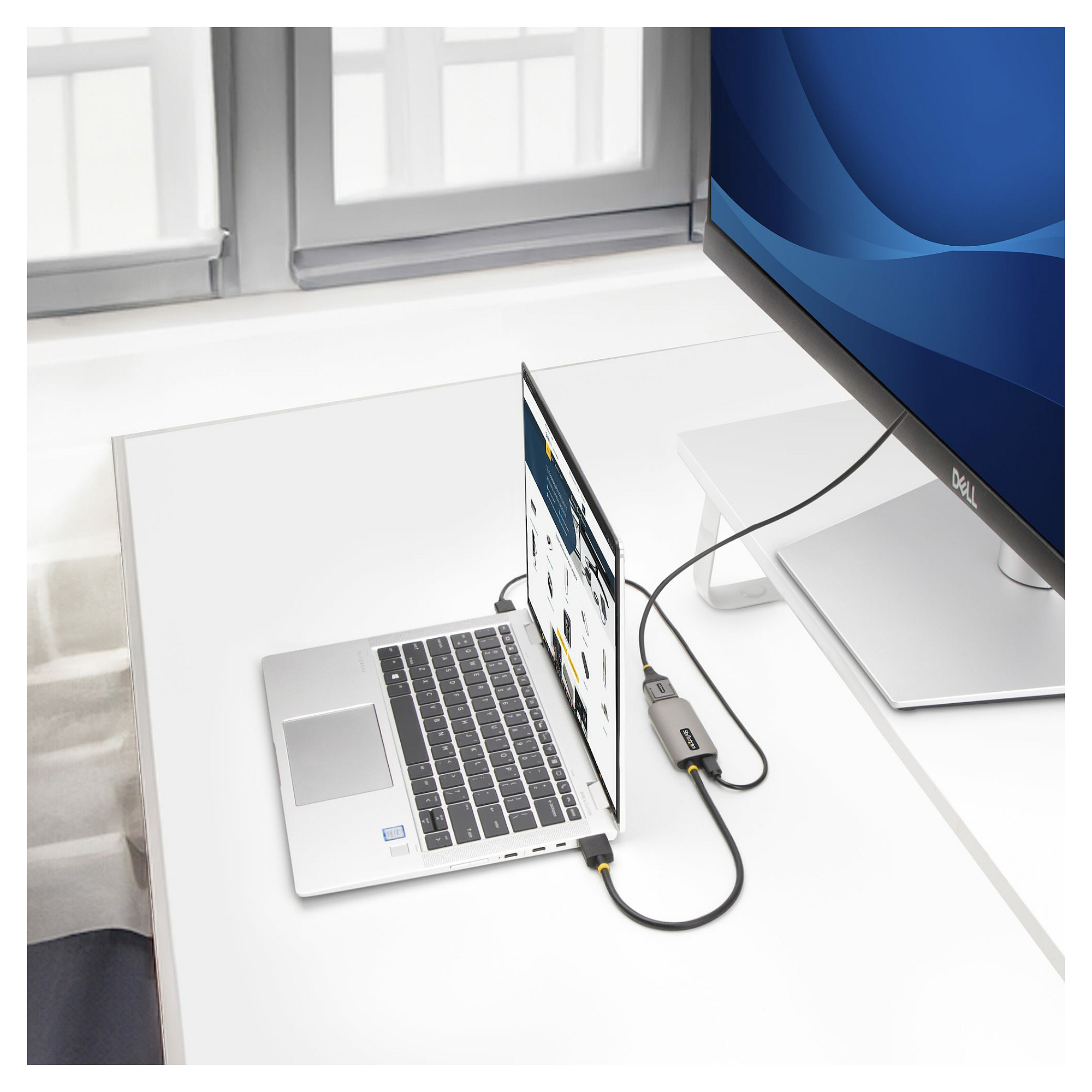 StarTech.com HDMI to DisplayPort Adapter, 8K 60Hz, Active Video Converter - adapter cable - 30 cm-11