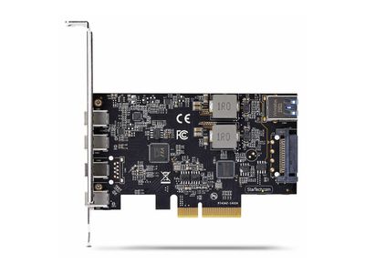 StarTech.com 5-Port USB PCIe Card, USB 3.2 10Gbps, PCI Express Card with 4x USB-C Ports, 1x USB-A Internal Port, USB PCIe Controller Card, Windows/macOS/Linux - USB adapter - PCIe 3.0 x4 - USB-C 3.2 Gen 1 x 4 + USB 3.2 Gen 1 x 1-5