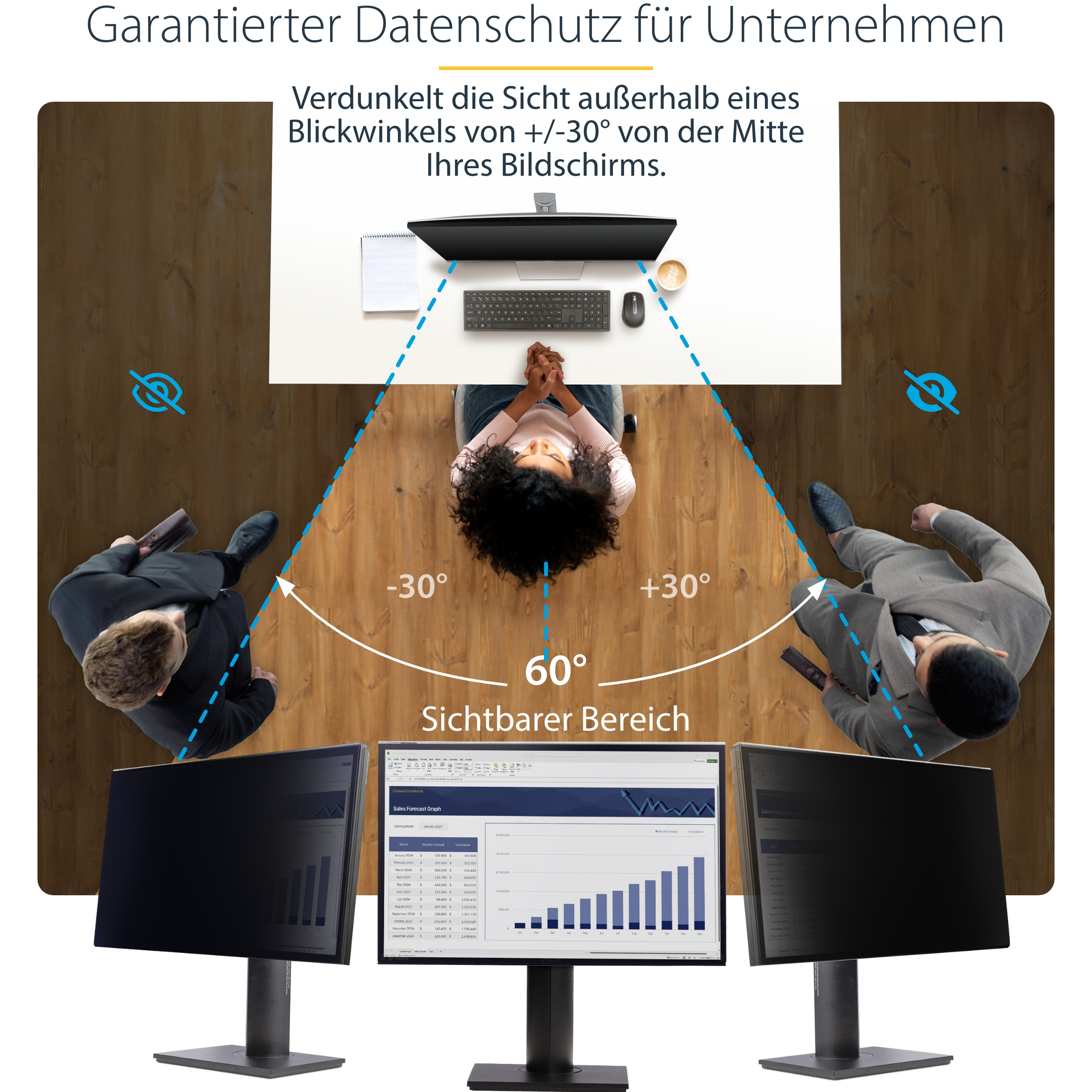 Monitor STARTECH 27-inch Privacy Screen (169)-20