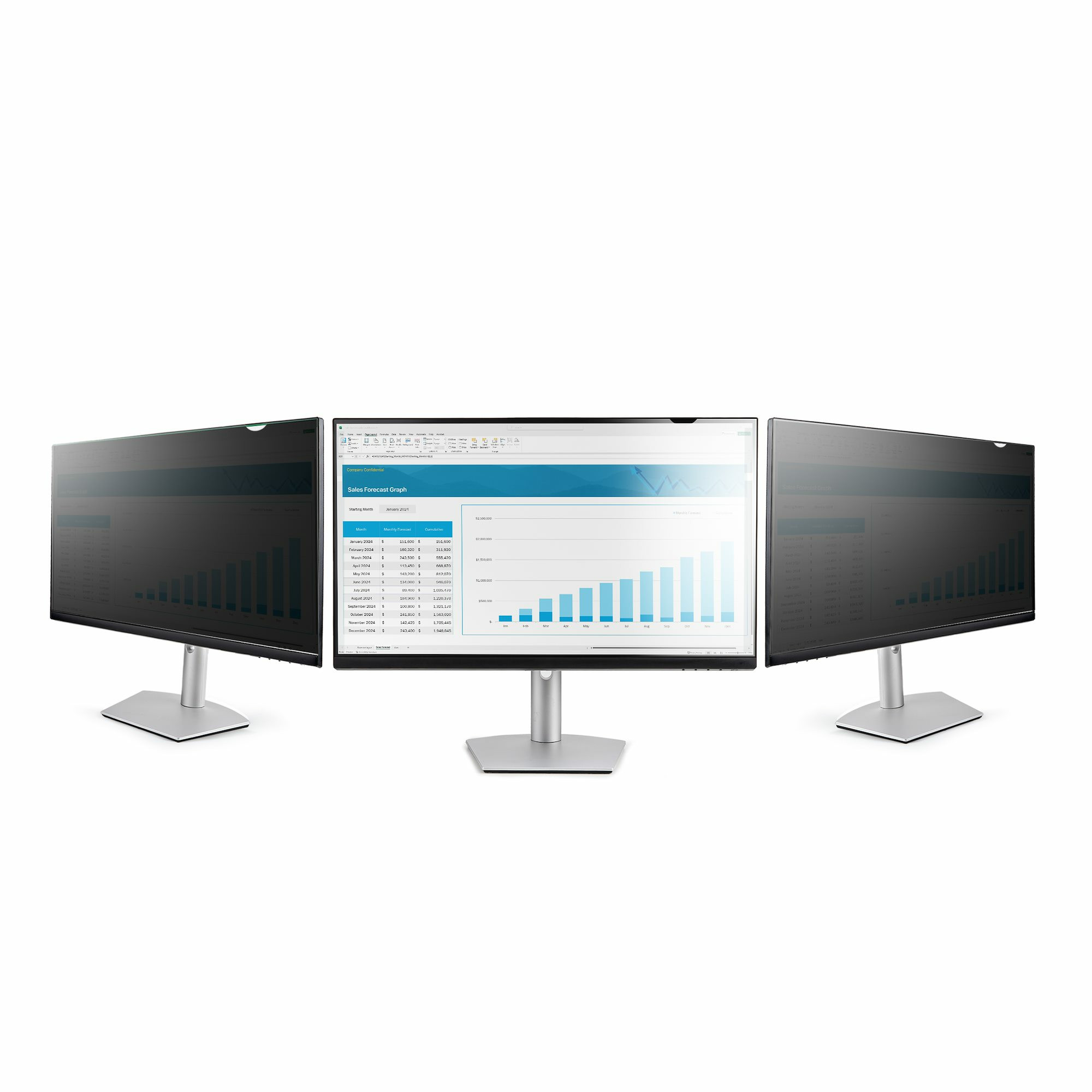 Monitor Startech 248498 31.5 inča s privatnim filtrom-4