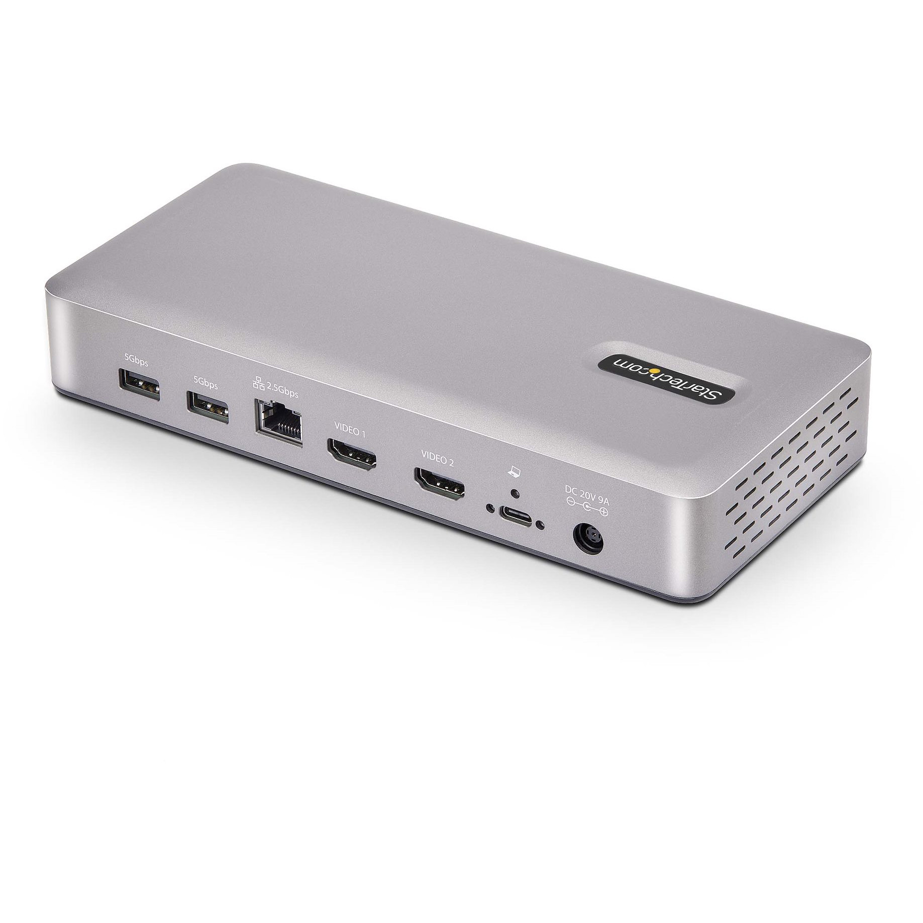 Docking station STARTECH.COM USB4 DOCKING STATION (USB-C 40 Gbps, dual video HDMI, 2x 4K 60 Hz, 6x USB, 2.5 Gigabit Ethernet, 100 W power delivery)-7