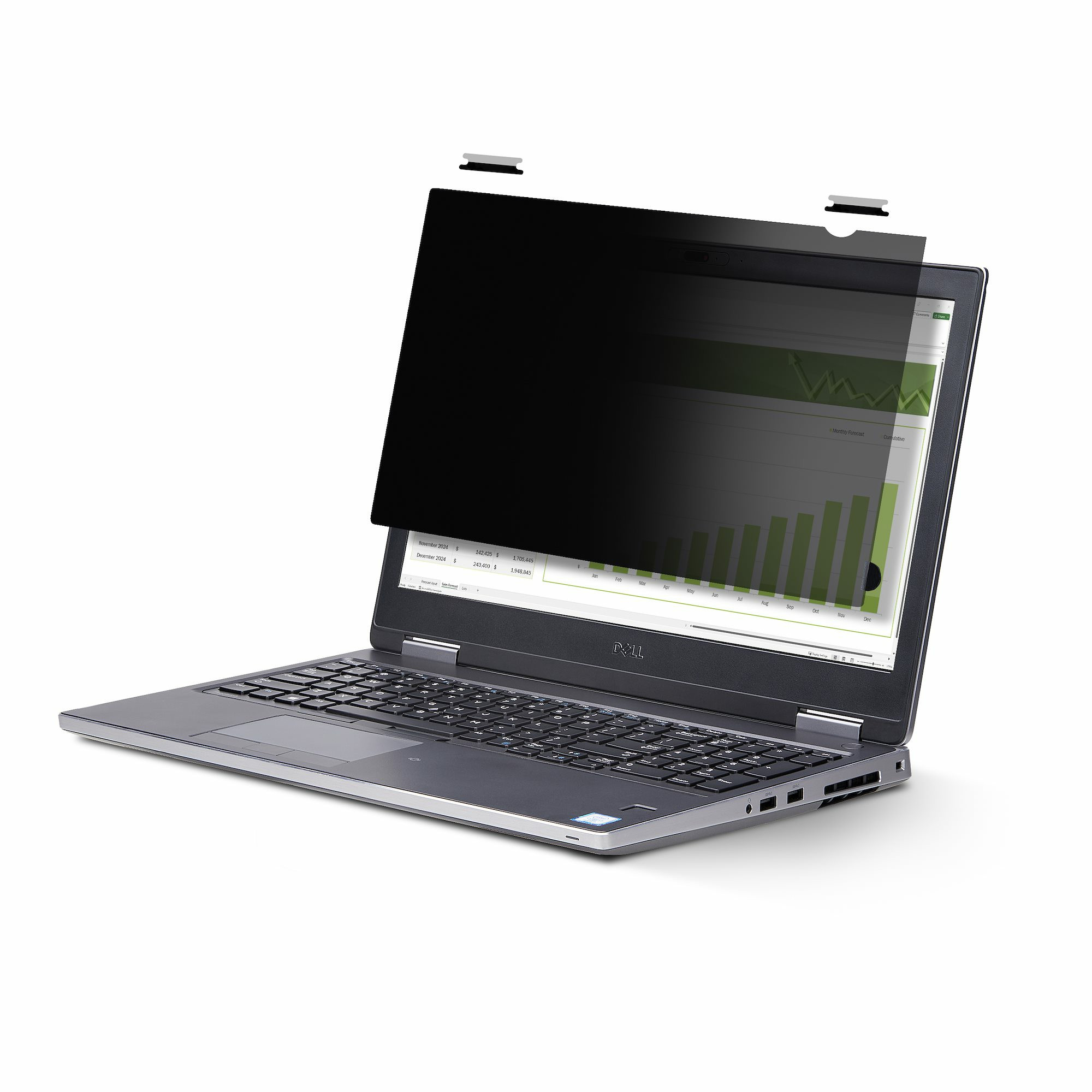 Laptop STARTECH.COM notebook privacy filter - 15.6 (15.6", 169, 2-way privacy protection, blue light filter, anti-glare coating)-8
