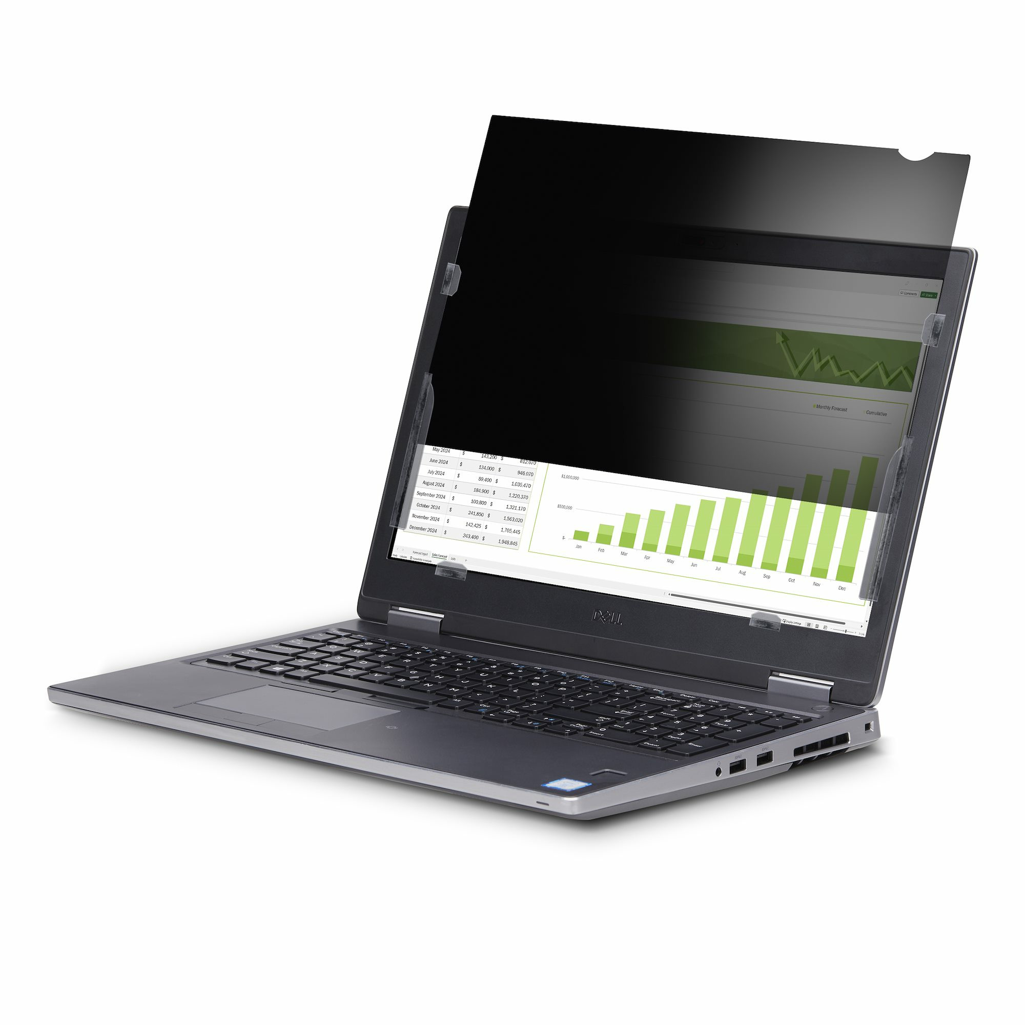 Laptop STARTECH.COM notebook privacy filter - 15.6 (15.6", 169, 2-way privacy protection, blue light filter, anti-glare coating)-15