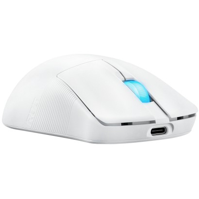 Miš ASUS ROG Harpe Ace Mini WE (Optički, 42000 DPI, RF bežični + Bluetooth + USB Type-C, Bijeli)-8