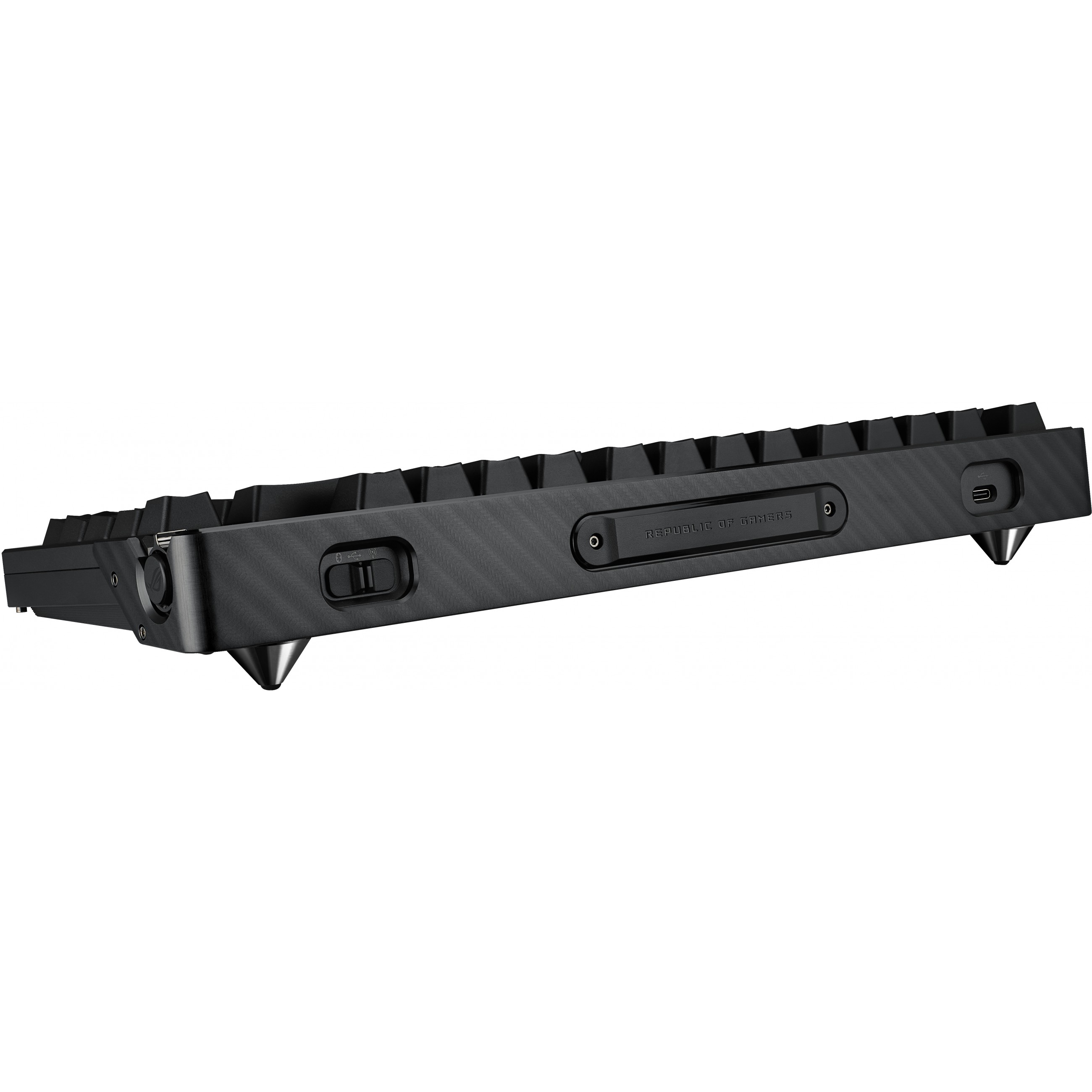 Tipkovnica ASUS ROG Azoth Extreme (RGB LED pozadinsko osvjetljenje, OLED zaslon, bežična i žičana povezanost, mehanički prekidači, 75%) – internacionalna non HR tipkovnica-7