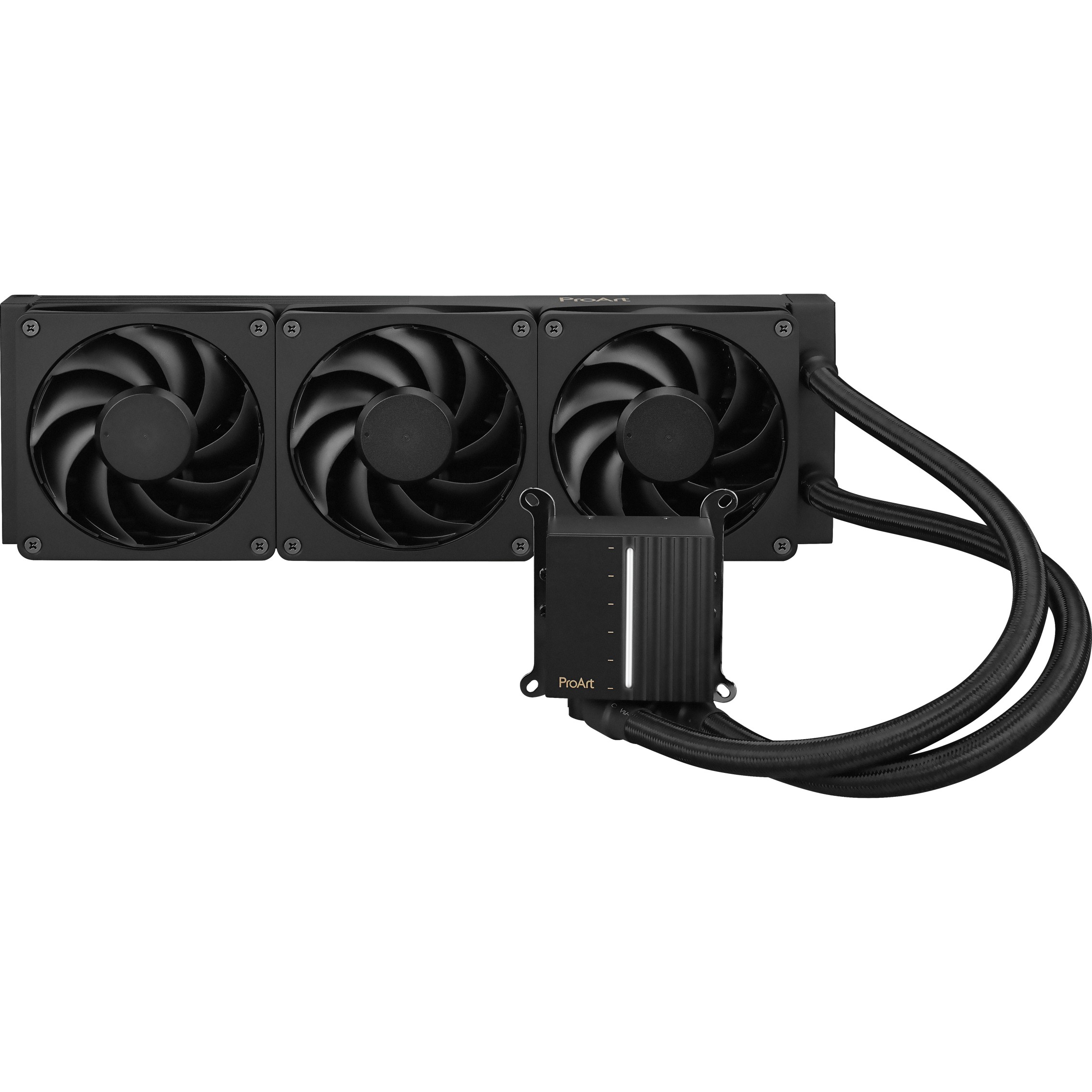 Sustav za hlađenje procesora ASUS ProArt LC 360 (tekućinsko hlađenje, 360 mm radijator, tri Noctua NF-A14 Industrial PPC 2000 ventilatora, ASUS Aura Sync)-1