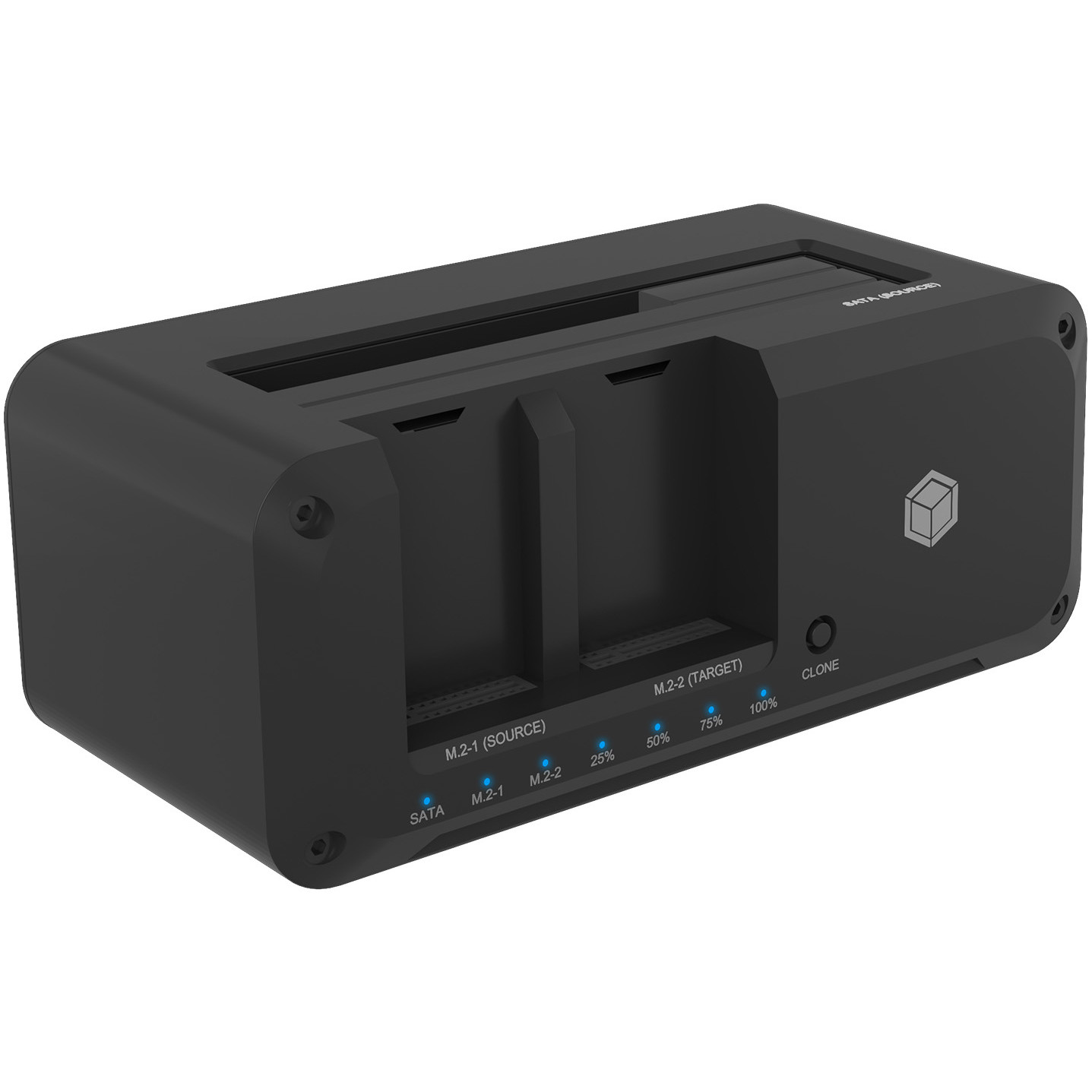 HDD Dock ICY BOX IB-2924MSCL-C31 (2,5 / 3,5 / M.2, USB-C 3.2, klon funkcija)-12