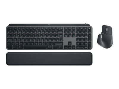 Set tipkovnica i miš LOGITECH MX Keys S Combo, bežični, non-HR tipkovnica, grafitna boja-0